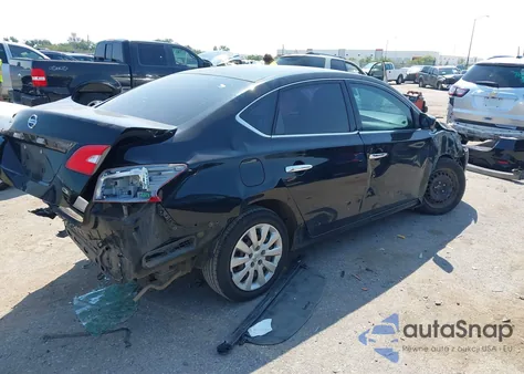 2017 Nissan Sentra S z USA, uszkodzony, nr VIN 3N1AB7APXHY276399